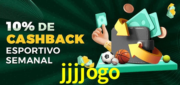 10% de bônus de cashback na jjjjogo